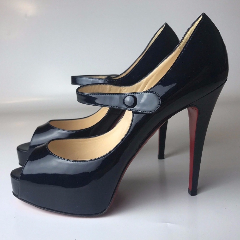Louboutin Patent Leather Alta Iowa 120 Euro 41